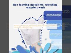 Portable Convenient Pet Cleaning Tools Non Woven Pet Wipe Gloves For Cats And Dogs